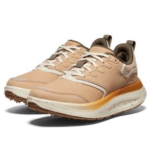 KEEN Women's WK400 Leather Walking Shoe in Safari Birch Size 7 NWOT